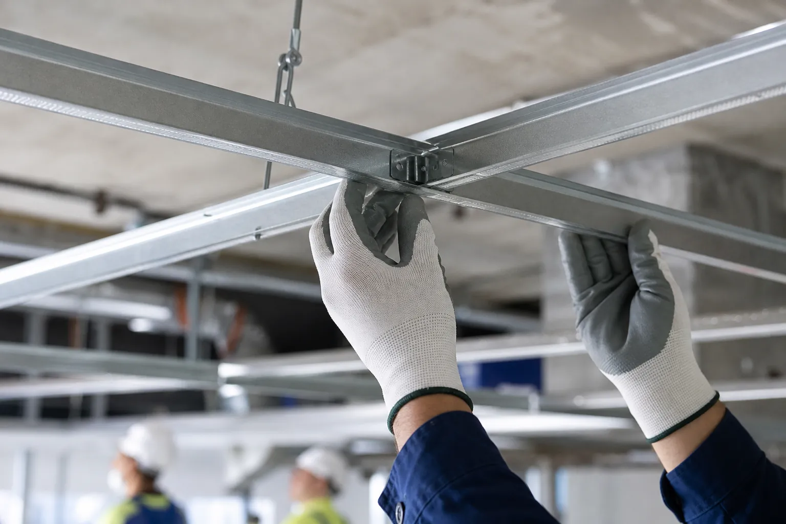 Winter ceiling works on Teesside: planning occupied-building programmes